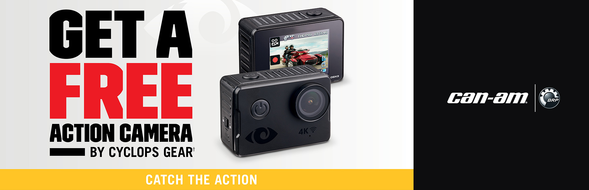 Can-Am: Action Camera Promotion